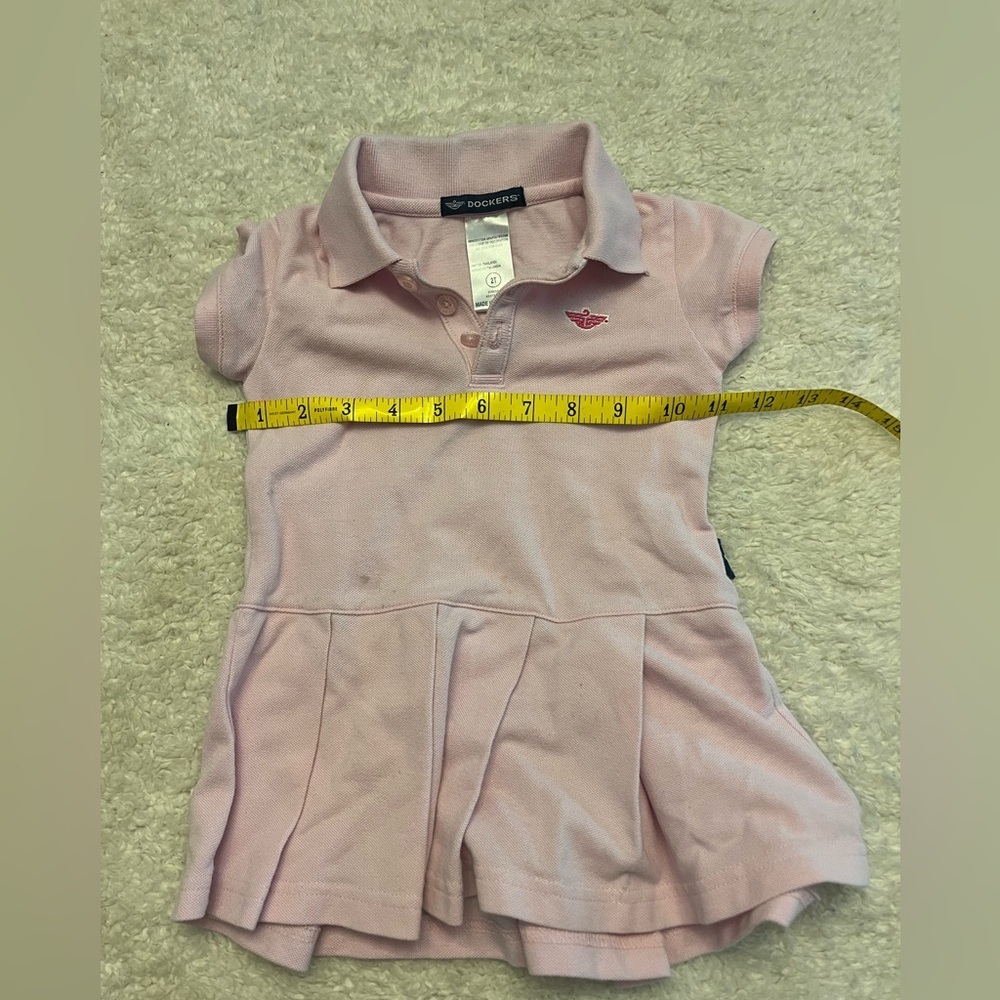 Dockers Pleated Skirt Dress - Picture 4 of 7